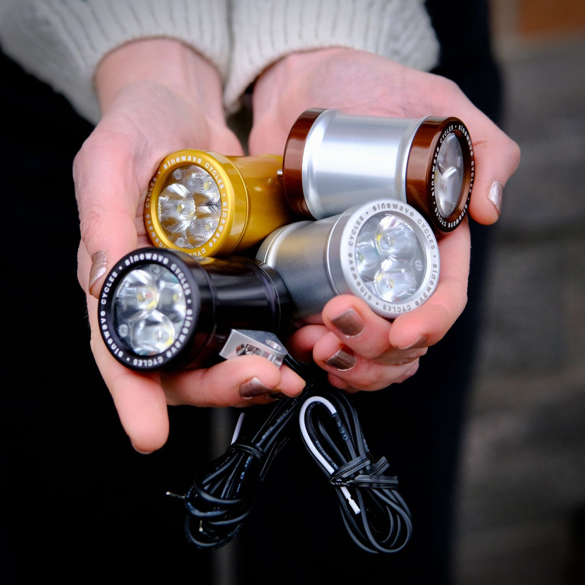 Sinewave Phare dynamo Beacon 2 avec chargeur USB