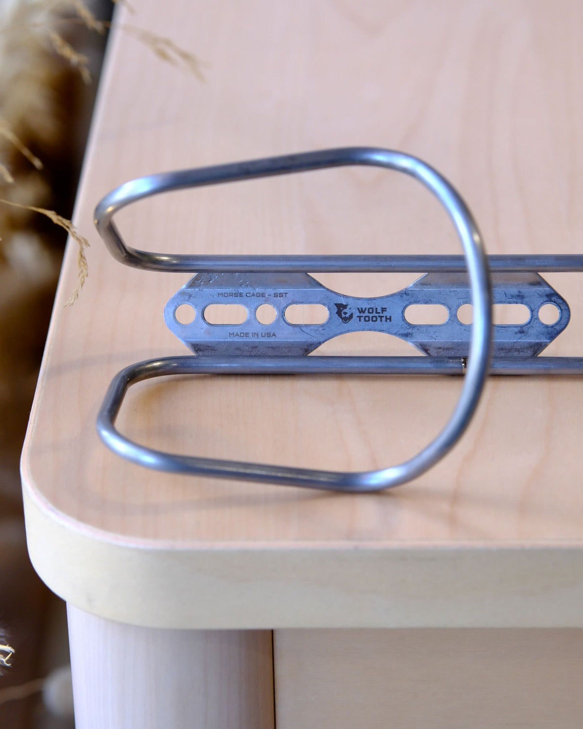 Wolf Tooth Porte-bidon Morse inox