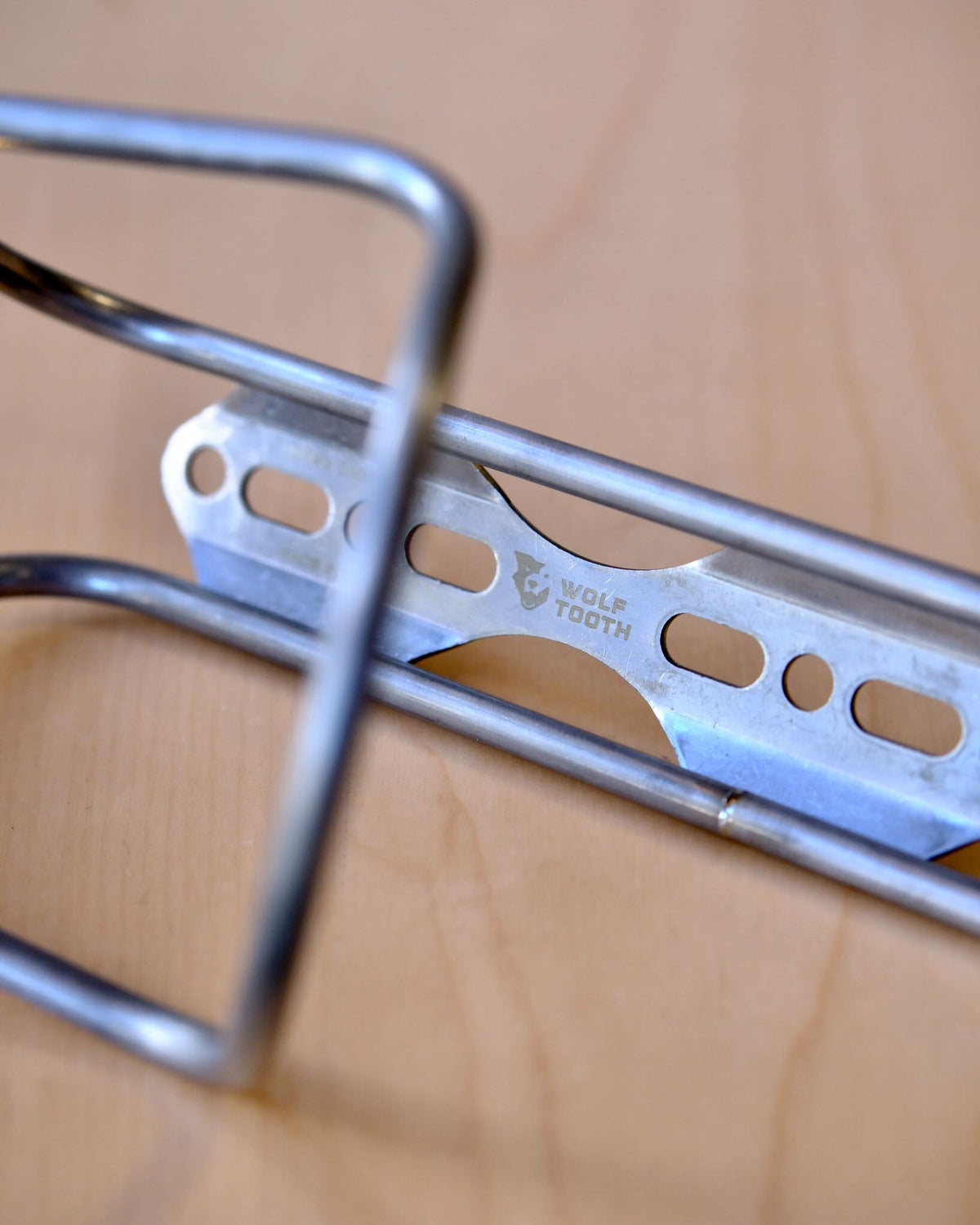 Wolf Tooth Porte-bidon Morse inox
