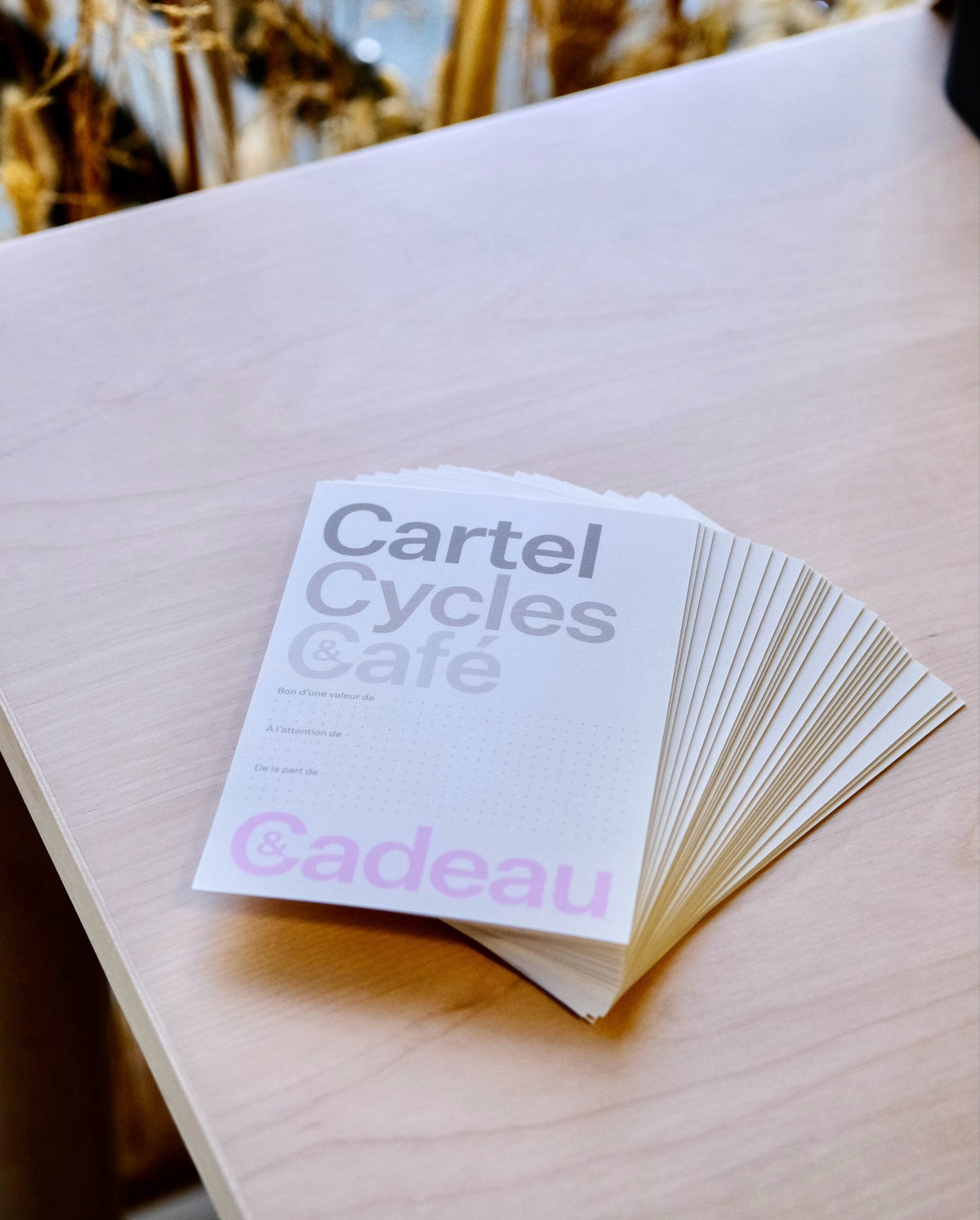 Carte cadeau Cartel Cycles & Café