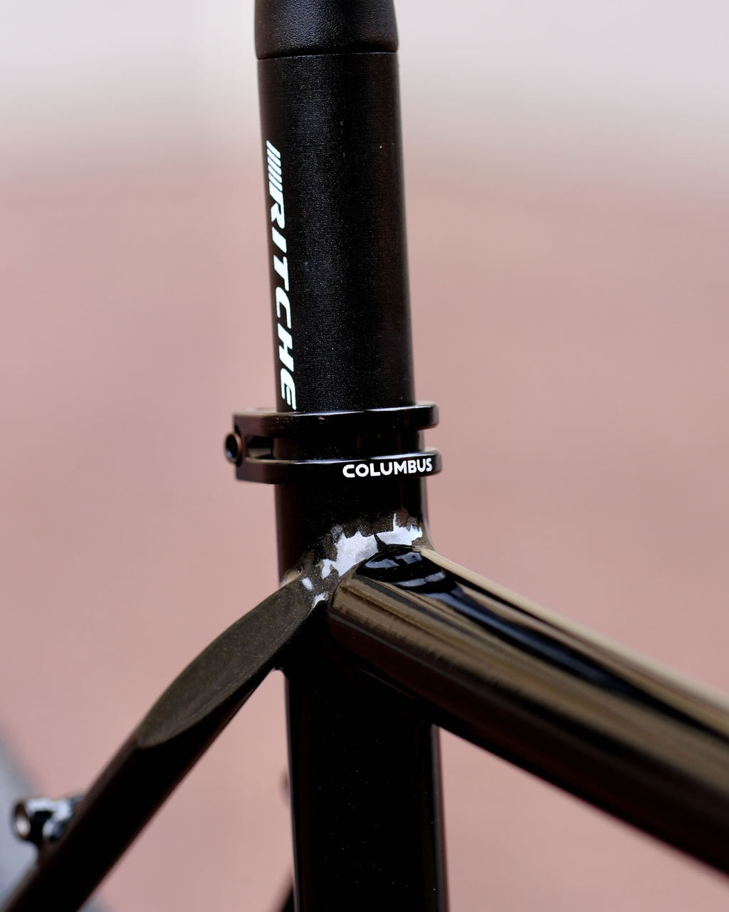 Raccord du tube de selle et collier Columbus